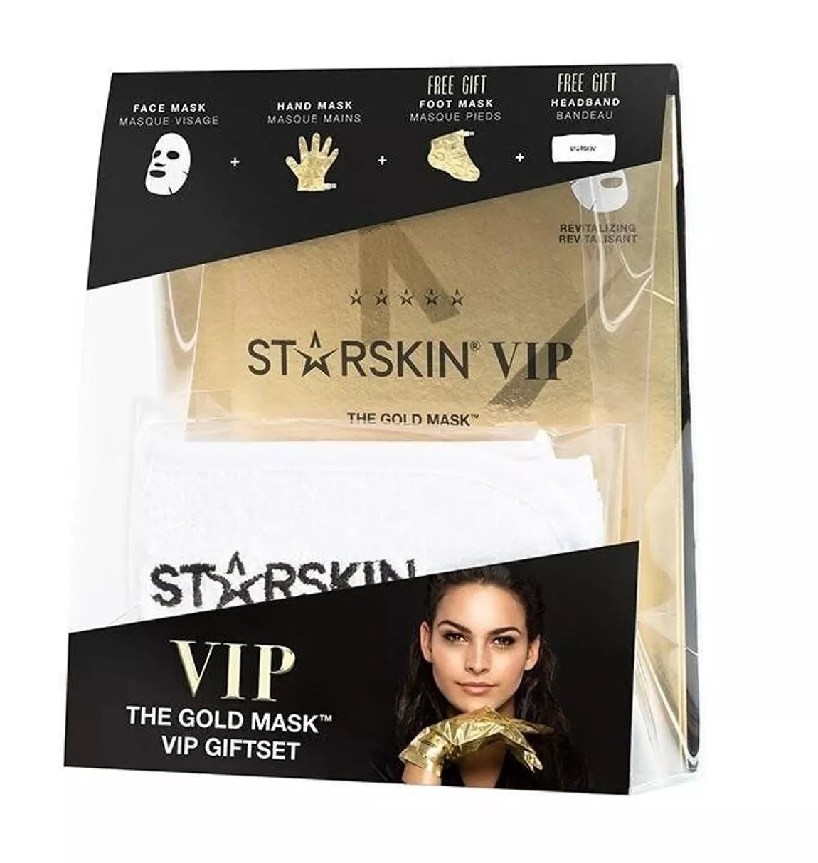 Coffret cadeau VIP The Gold Mask "Visage, Mains, Pieds"