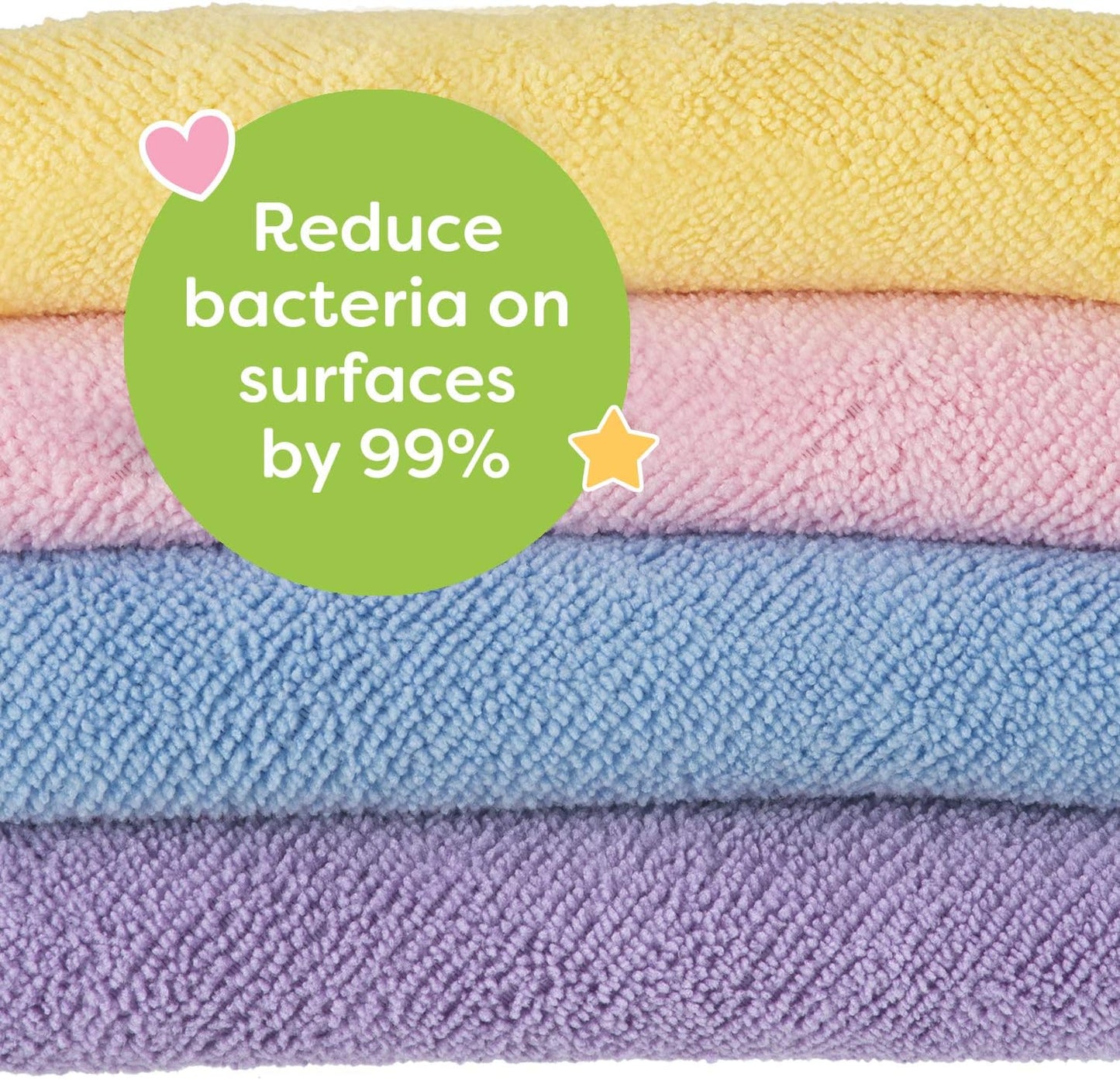 Lingettes pour démaquillage en microfibre soin de la peau